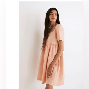 Madewell square neck dress